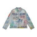 Almost Someday Postcard Denim Jacket