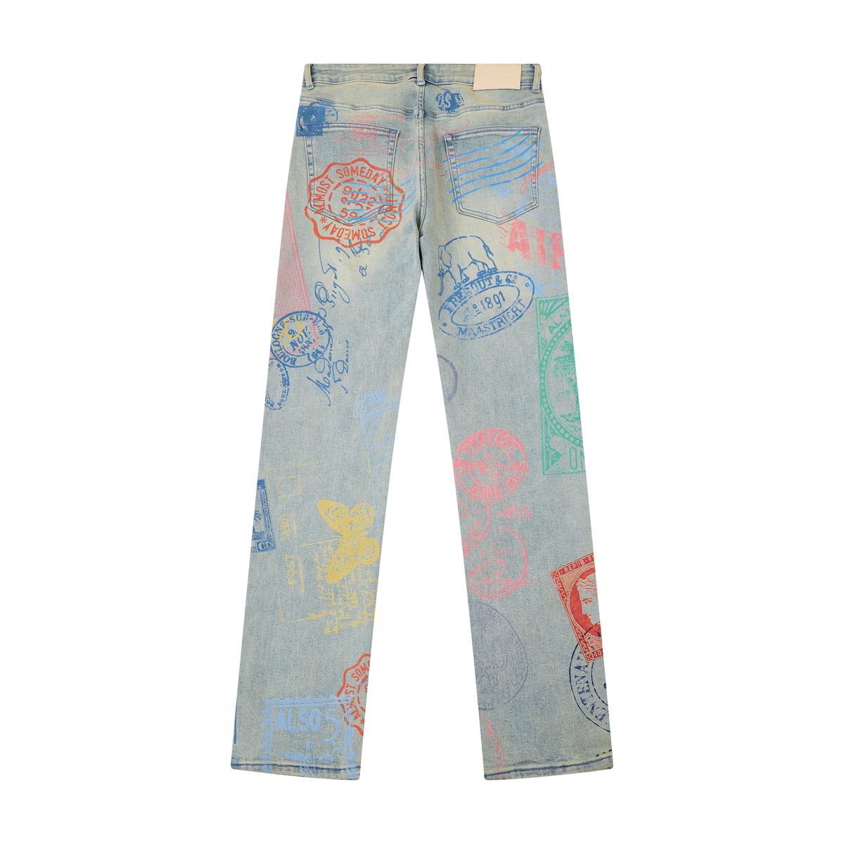Almost Someday Postcard Denim