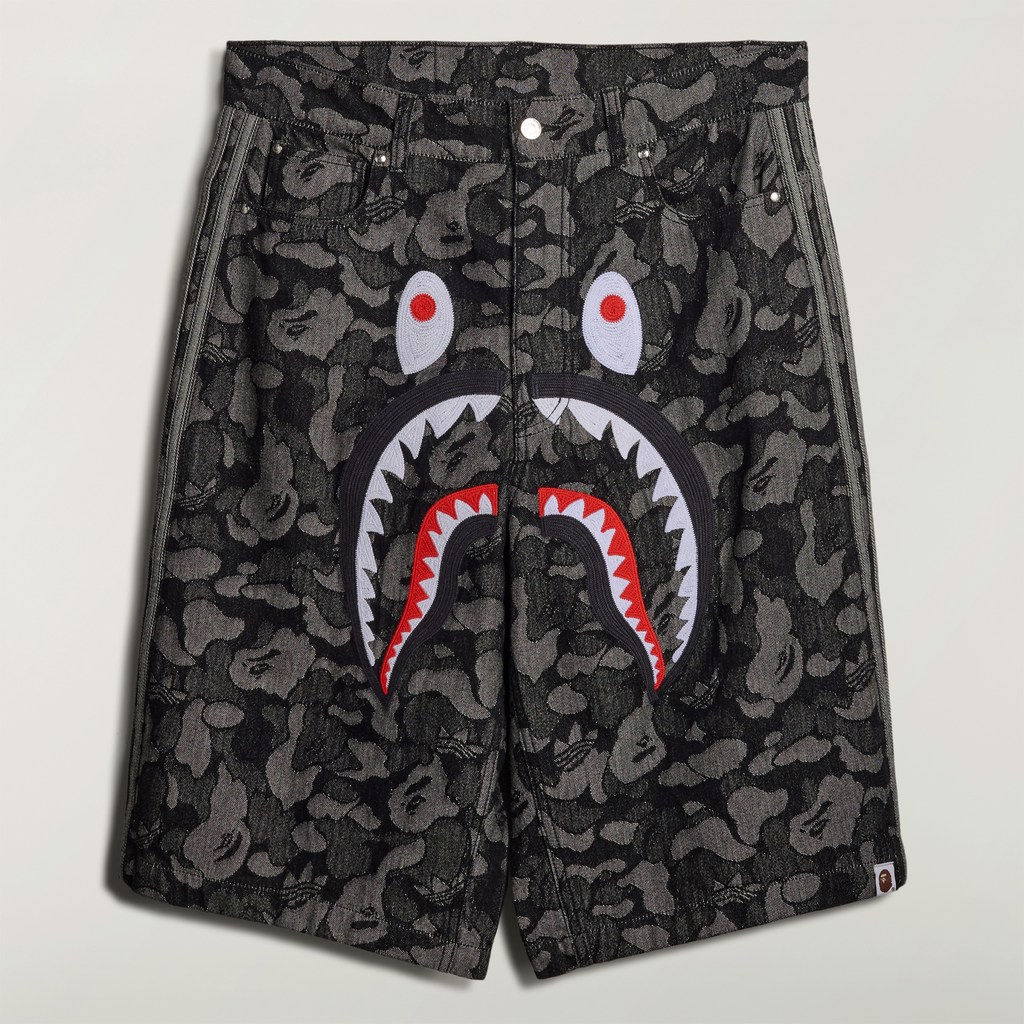 adidas x BAPE Shark Denim Jort