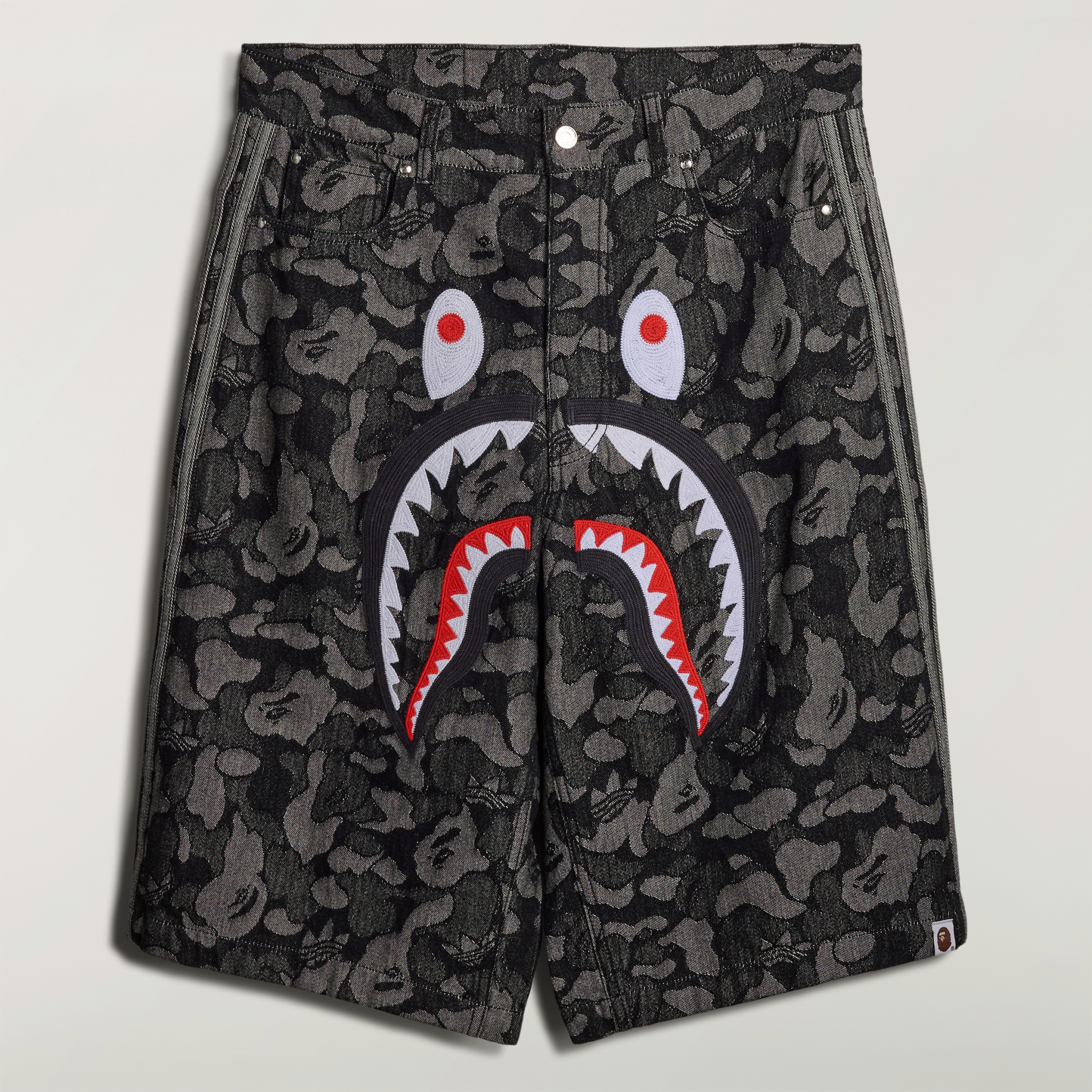 adidas x BAPE Shark Denim Jort