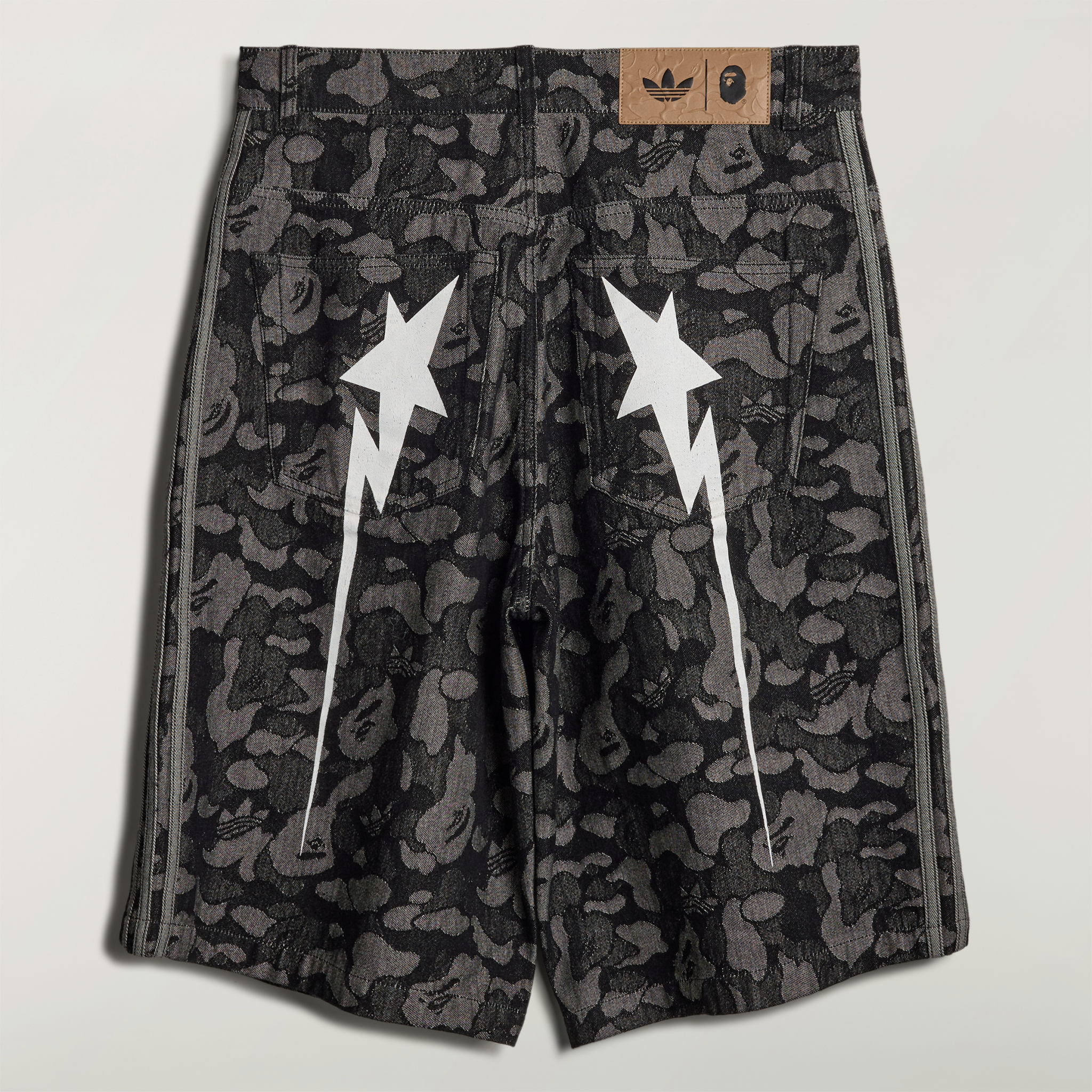 adidas x BAPE Shark Denim Jort