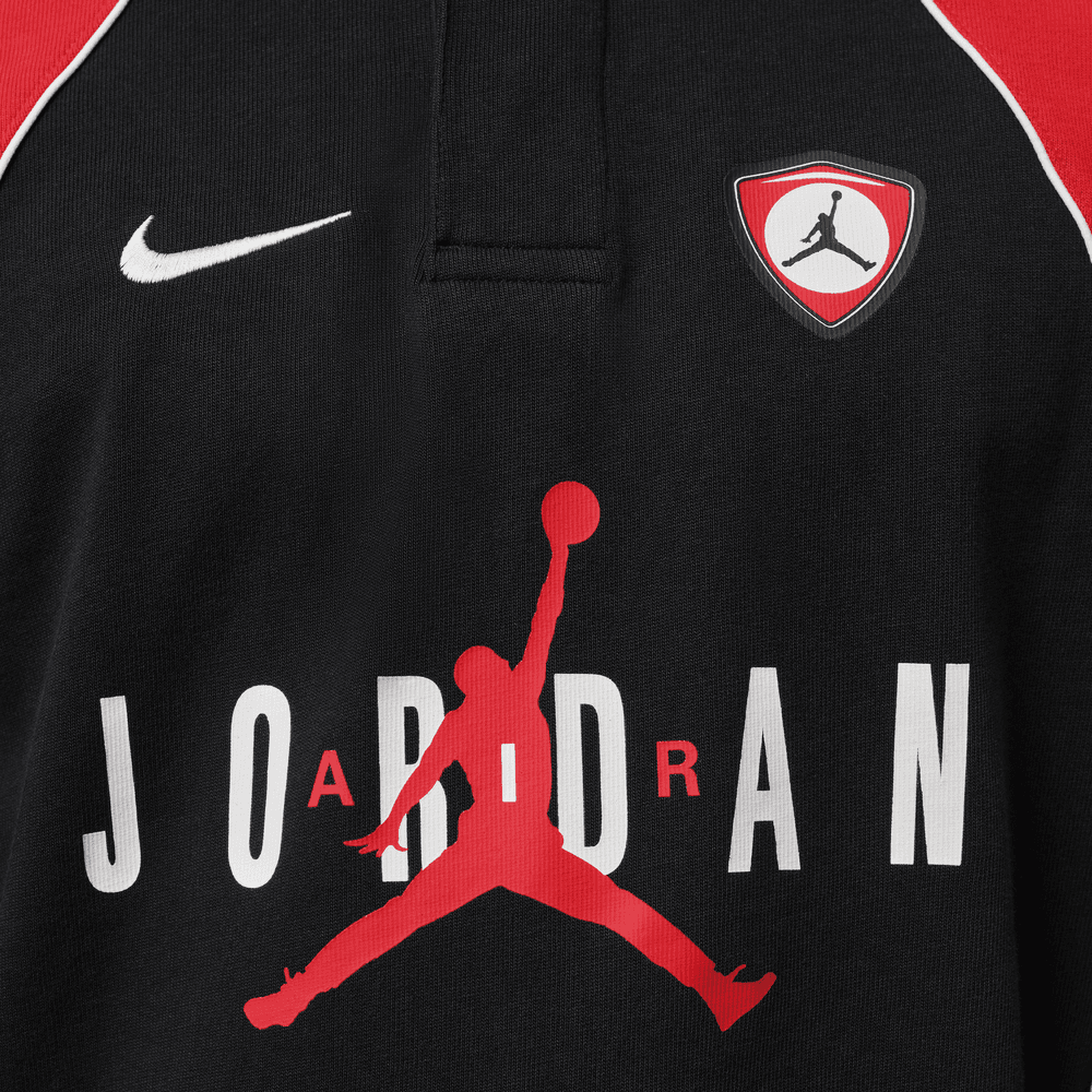 Air Jordan Flight Long-Sleeve Polo Jersey