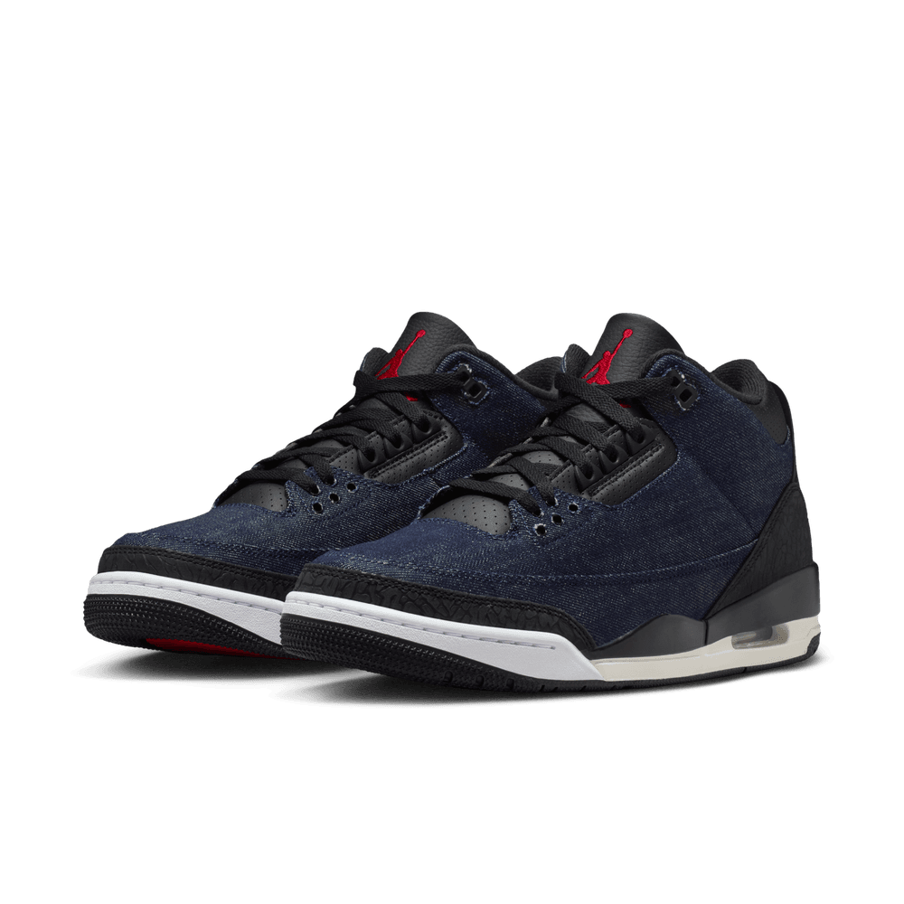 Air Jordan 3 x Levi's® "Indigo and Gym Red"