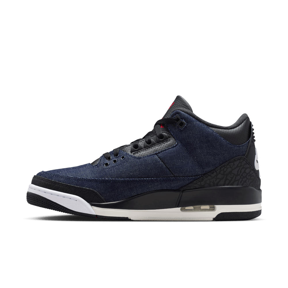 Air Jordan 3 x Levi's® "Indigo and Gym Red"
