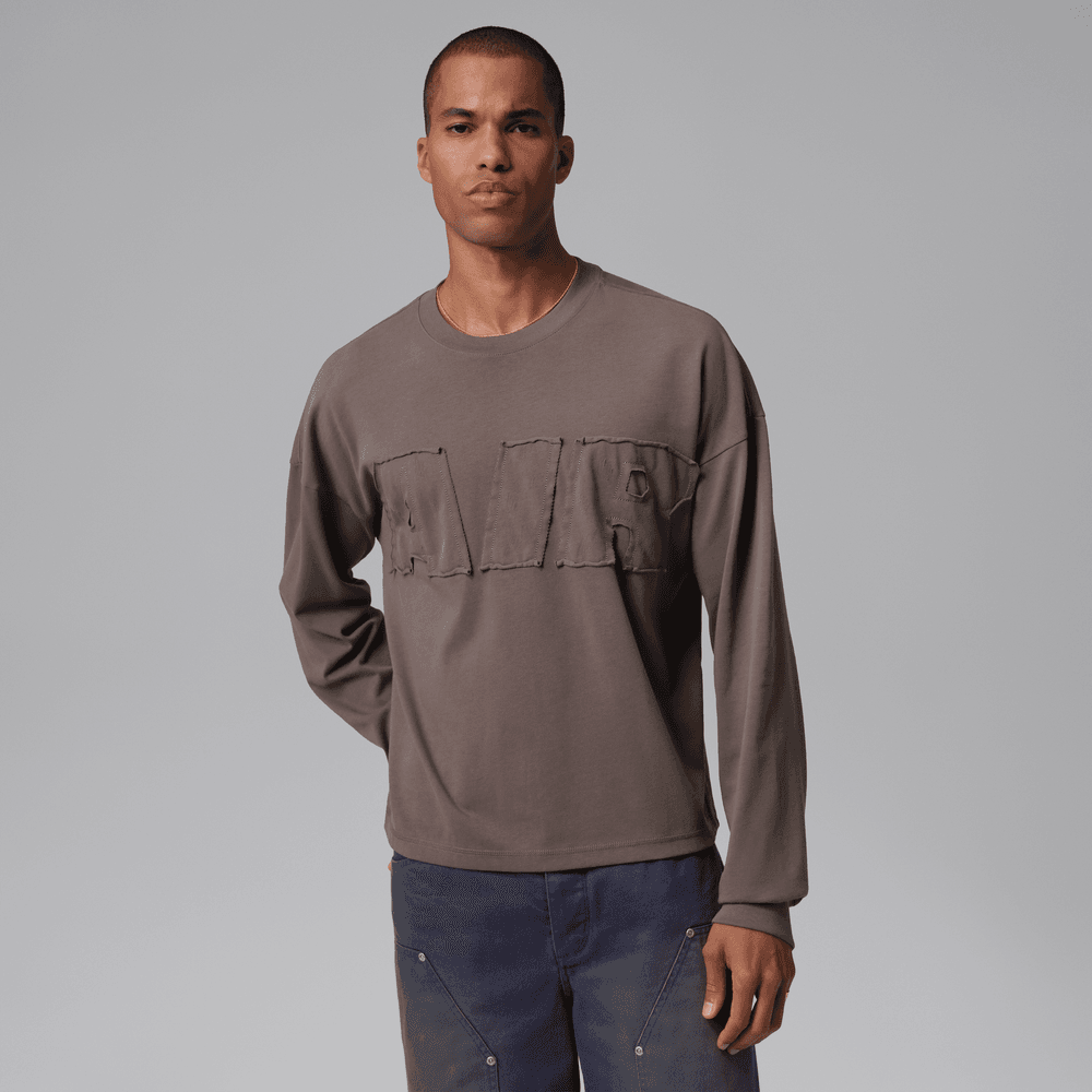 Air Jordan M J Oversized Long Sleeve Tee