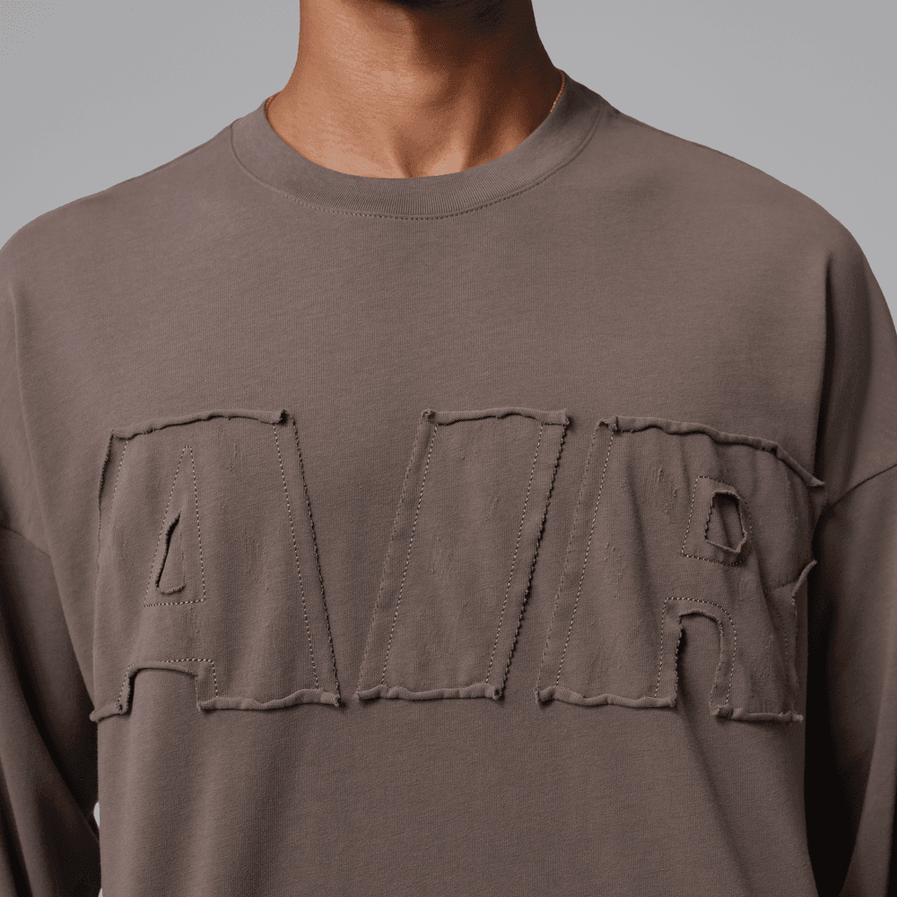 Air Jordan M J Oversized Long Sleeve Tee
