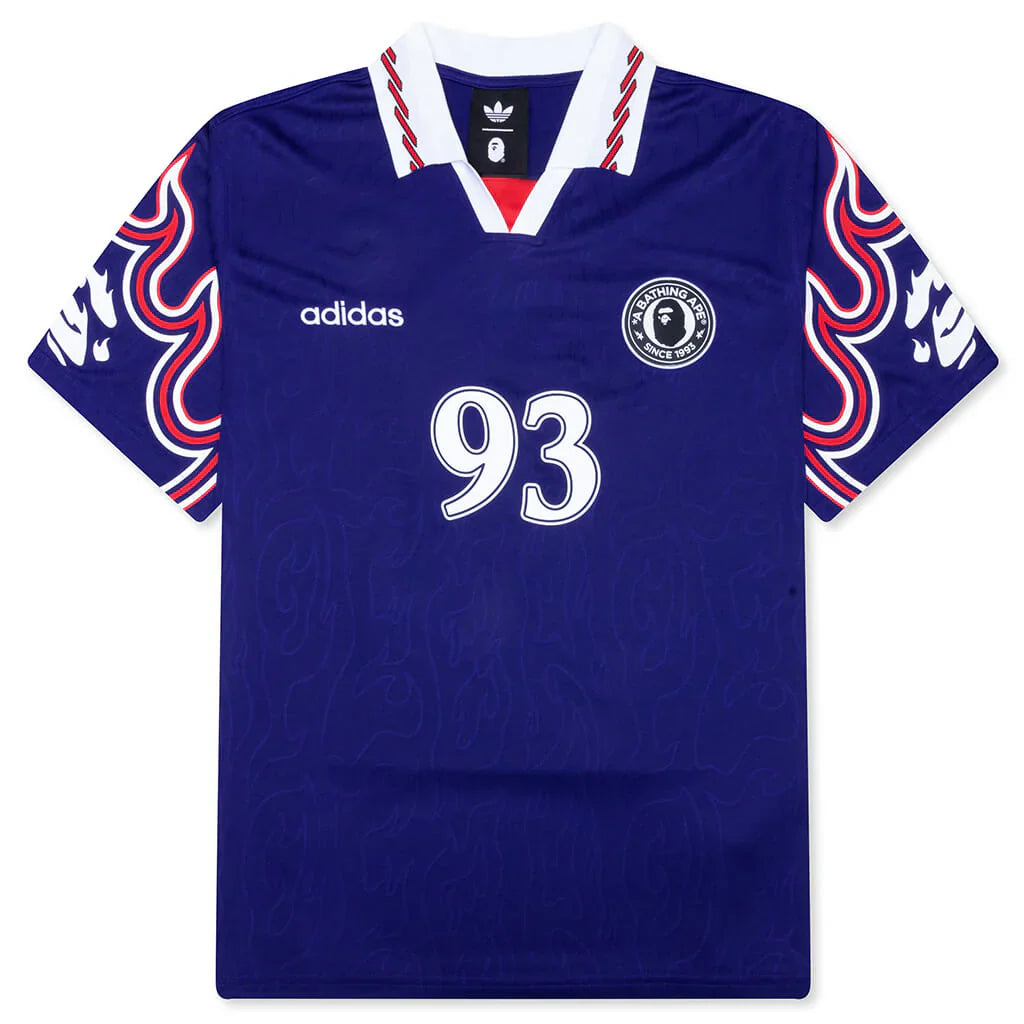 Adidas x BAPE Short Sleeve Flame Jersey