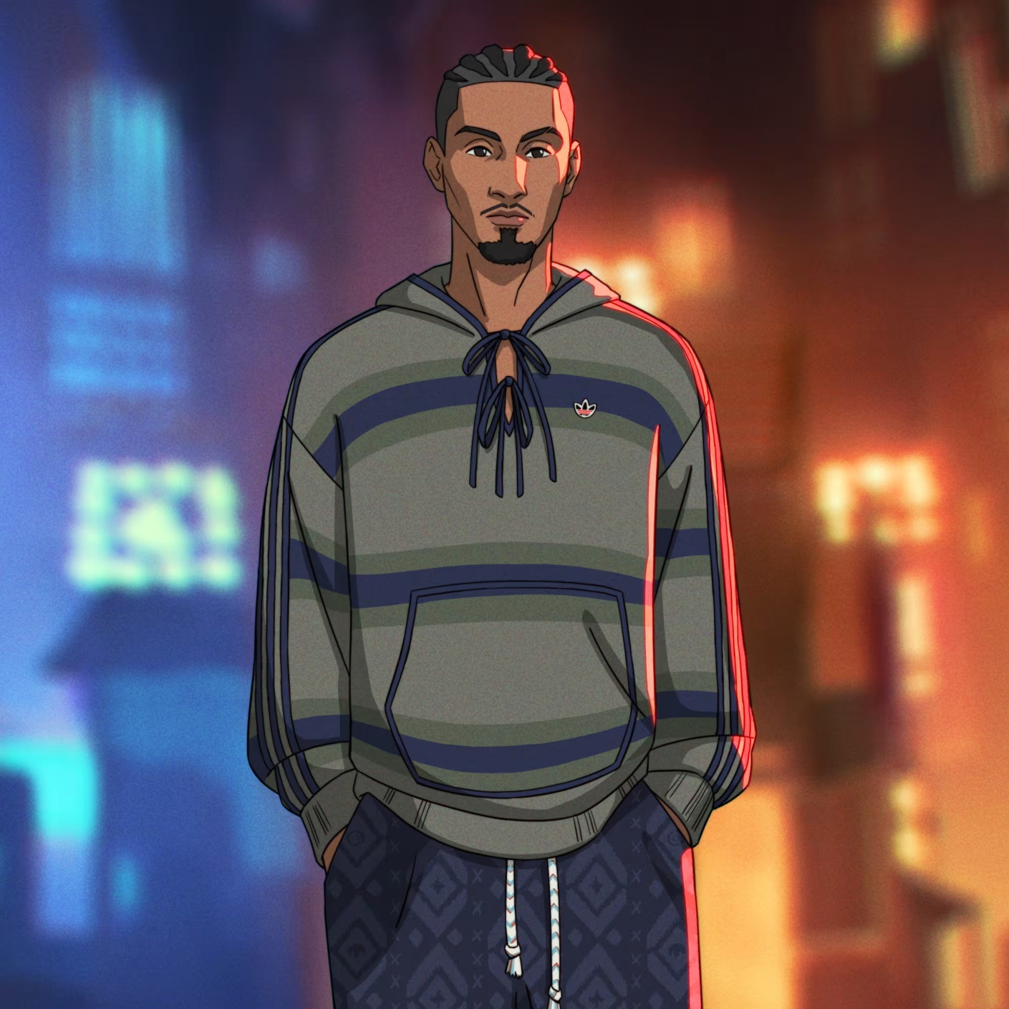 Adidas x Clot Baja Hoodie