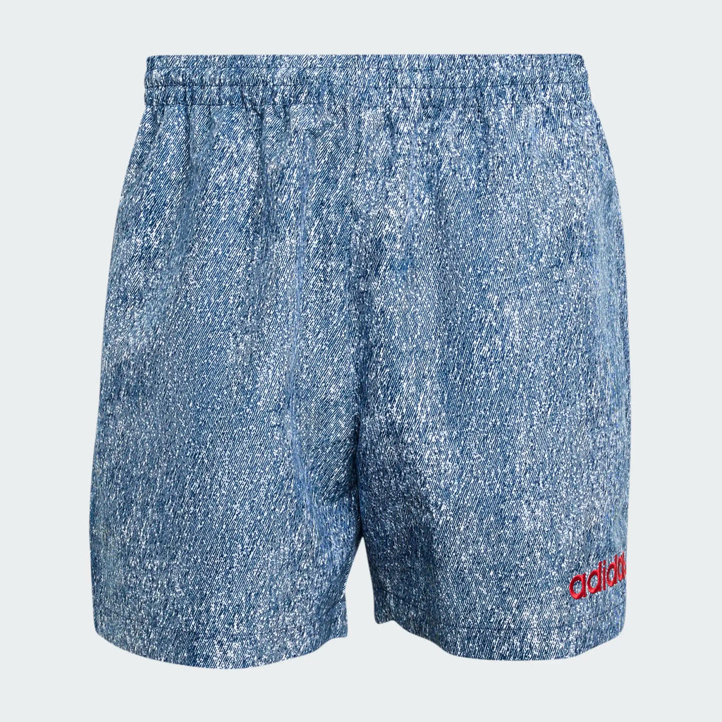 Adidas Denim Graphic Shorts