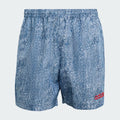 Adidas Denim Graphic Shorts