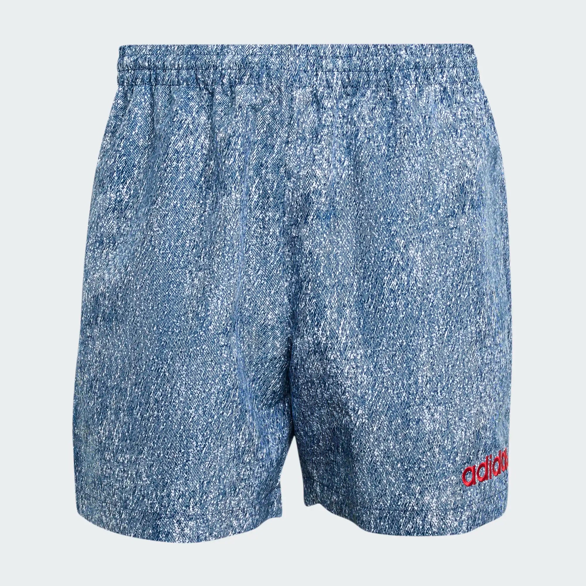 Adidas Denim Graphic Shorts