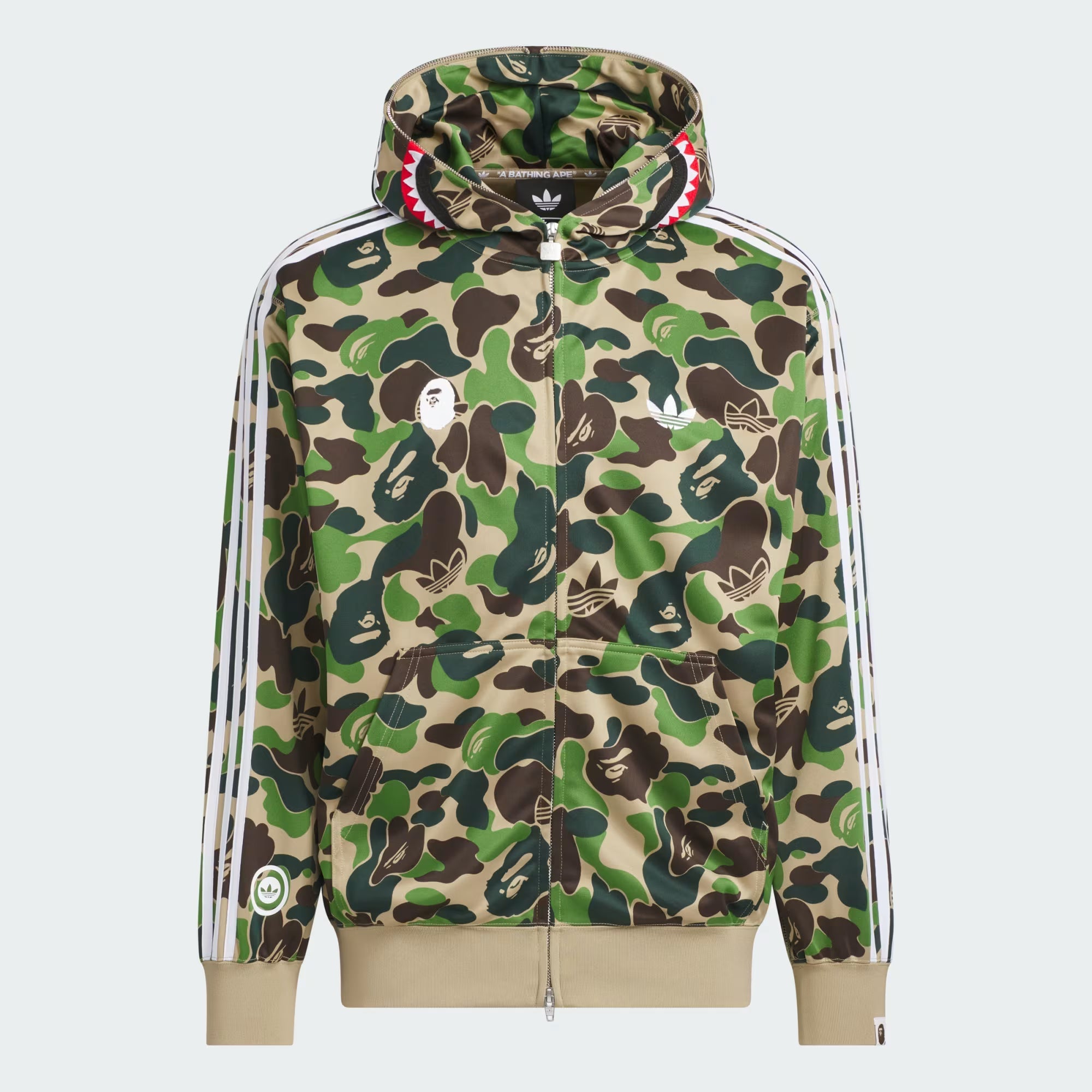 adidas x BAPE Shark Track Hoodie