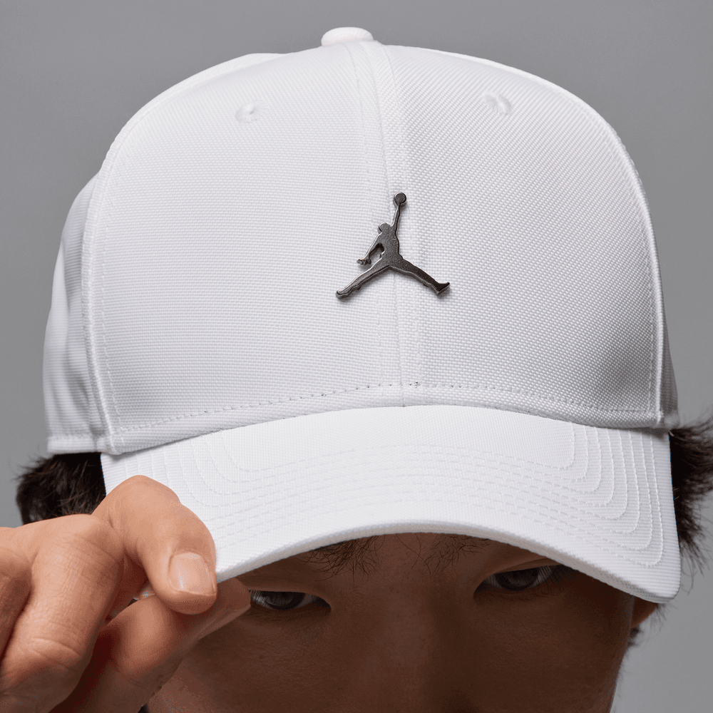Air Jordan Rise Structured Metal Jumpman Hat 'White/R511'